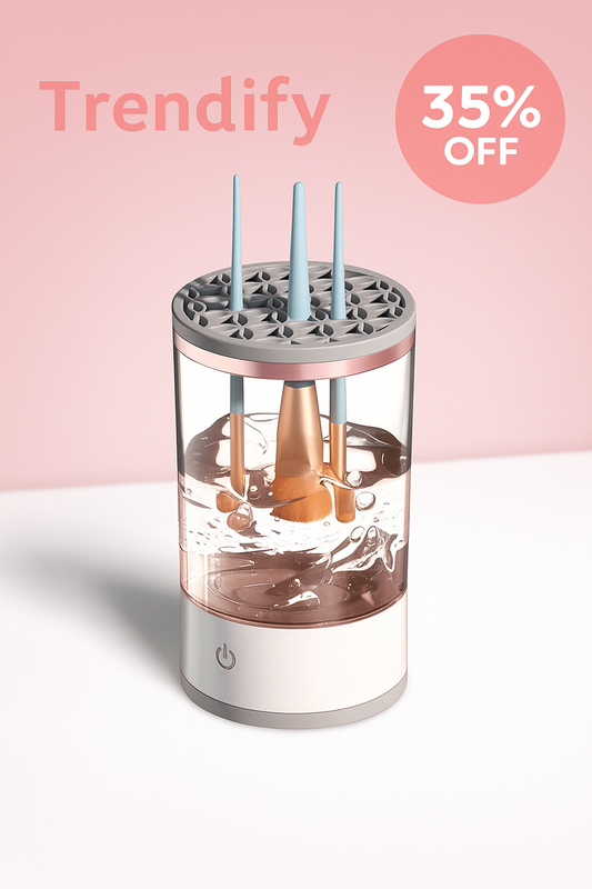 Limpiador De Brochas De Maquillaje Electrico